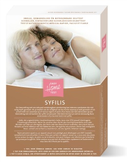 De verpakking van de Syfilis test