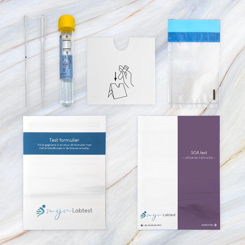 De benodigdheden voor het zelf afnemen van een mycoplasma test De benodigdheden voor het zelf afnemen van een mycoplasma test