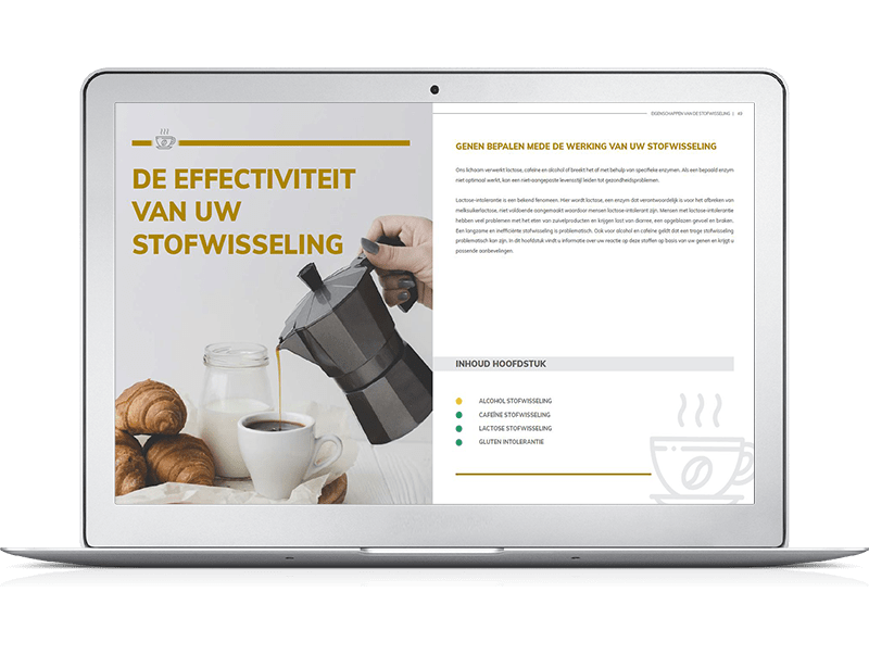 Nutri-gene Pro helpt je met inzicht in je gezondheid Nutri-gene Pro helpt je met inzicht in je gezondheid