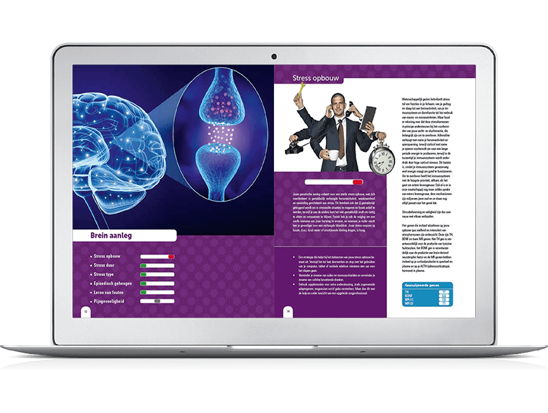 Het resultaat van de Nutri-Gene Expert per marker uitgelegd. Het resultaat van de Nutri-Gene Expert per marker uitgelegd.
